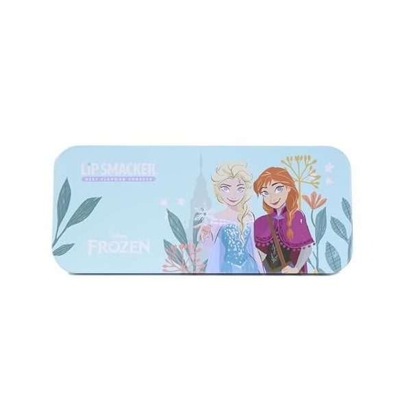 Lip Smacker Frozen Adventure Nail Polish Tin Set, Coffret Cadeau Maquillage pour Enfants avec Vernis à Ongles Colorés et Des 