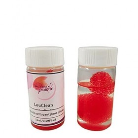 LouClean nettoyant pour pinces 15ml Une Pause Poudrée pour extensions de cils