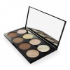 Makeup Revolution, Ultra, Palette de Contours, 8 Ombres, 12.8g