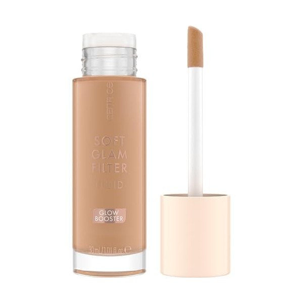 Catrice Soft Glam Filtre fluide, base, n° 015, nude, nourrissant, naturel, brillant, végétalien, sans huile, sans parfum, san