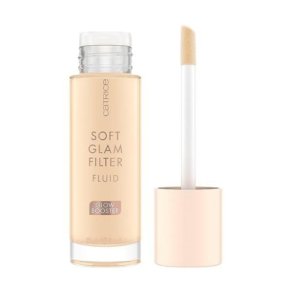 Catrice Soft Glam Filtre fluide, base, n° 015, nude, nourrissant, naturel, brillant, végétalien, sans huile, sans parfum, san