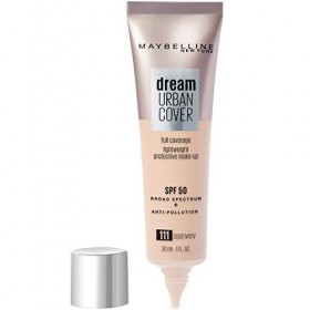 Maybelline New York - Perfecteur de Teint - Protection Anti-UV & Anti-Pollution - Dream Urban Cover - Teinte : Ivoire Doré 1