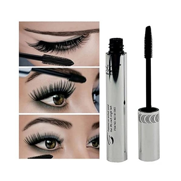 Mascara Volume, Mascara de cils, pro étanche mascara artistique de clump Cruuauty Free Mascara Eyes de longue durée Cosmétiqu