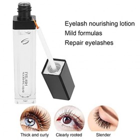Sérum pour Cils, 7 Ml Solution Nutritive Liquide pour Rehausseur de Cils Traitement de Renforcement de la Croissance des Cils