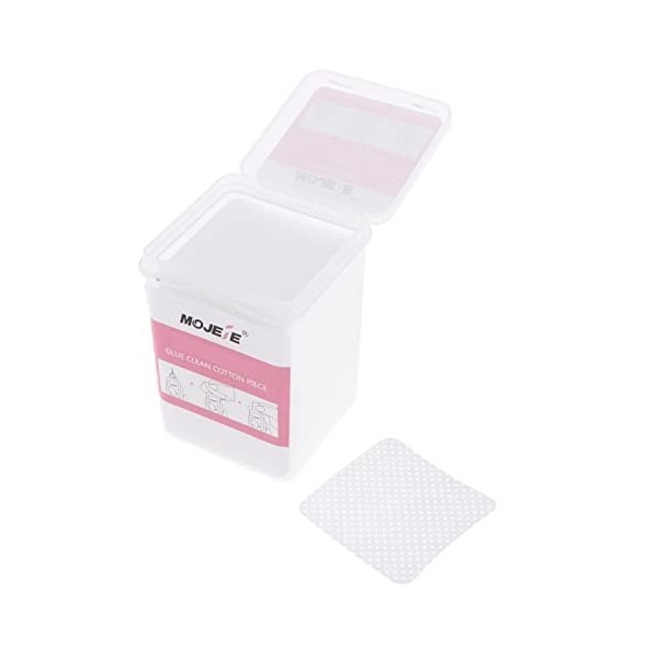 MagiDeal Serviettes En Coton Chimique Non Pelucheux pour Extensions de Cils Professionnelles