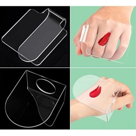 Palette de Maquillage, Palette de Mélange de Maquillage avec Spatule pour Mélanger le Fond de Teint Nail Art, Palette de Maqu