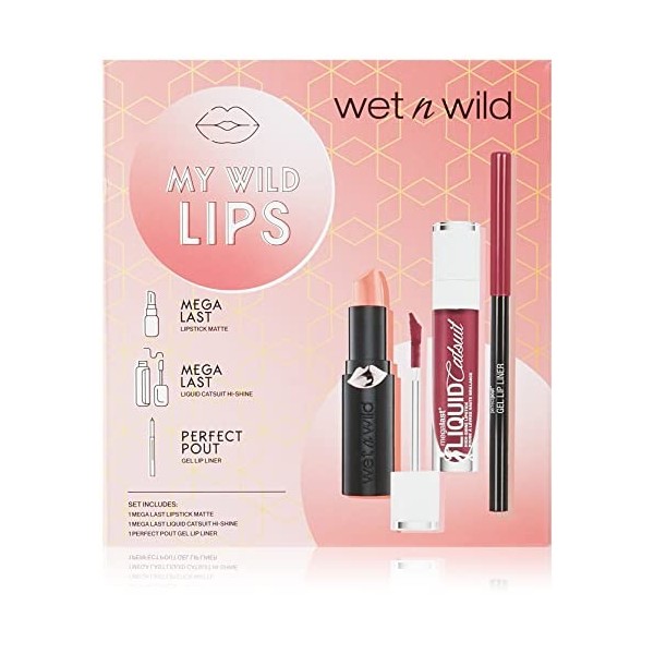 Markwins wet n wild, My Wild Lips Gift Box, Make Up Sets pour Filles, Make Up Gift Box