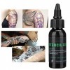 30 ml de crème de transfert de tatouage, Gel de transfert de tatouage Solution de transfert de pochoir de tatouage Gel de tra