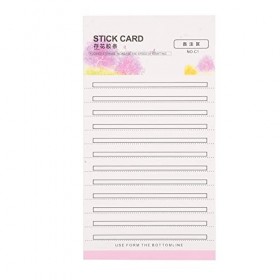10 Pièces Palette de Support Extension de Cils, Organisateur de Faux Cils, Carte de Stockage Dextension de Cils, Carreaux de