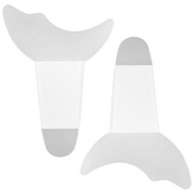2 PCS Applicateur de bouclier de cils mascara, coussin à outils de garde auxiliaires de cils, silicone mascara protège-gard