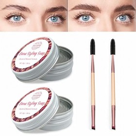 VIOLA HOUSE Savon Pour Sourcils,Cire Pour Styliser Les Sourcils,Gel Longue DuréE et ImperméAble Pour AméLiorer Les Sourcils,S