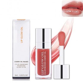 Huile déclat pour Les lèvres Probuk 6ml Pâte de Haricot Rose Crystal Jelly Teinted Repulpant & Hydratant Lip Care Oil Lifter