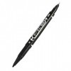 DeWin Stylo Dinscription de Tatouage, 10Pcs / Box Black Double Ended Mark Marker Outil de Stylo de Marquage Piercing