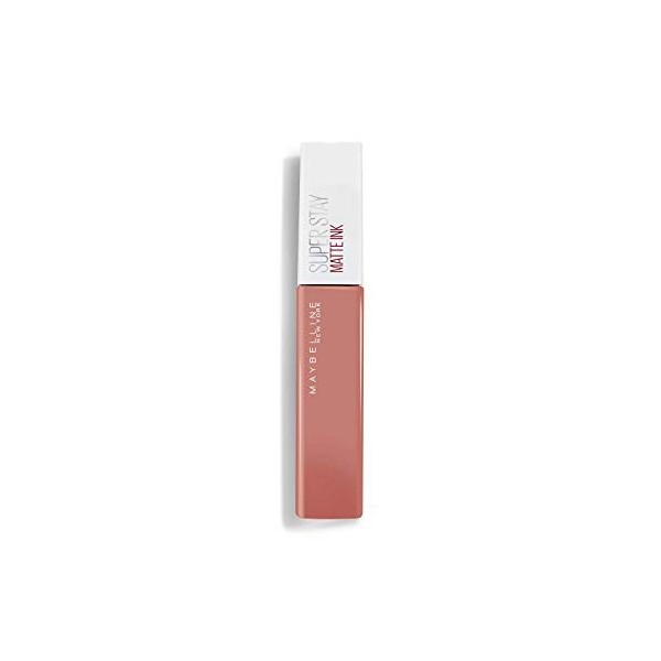Maybelline New-York – Rouge à Lèvres Mat Liquide – Longue Tenue – Superstay Matte Ink – Teinte : Seductress 65 , 5 ml