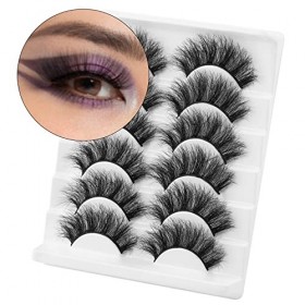 6 paires de faux cils FULL779 