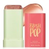 Erinde Bâton de blush crème pour les joues et les lèvres, blush doux et hydratant pour le visage, blush mat naturel, facile à