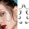 Baby Hair Tattoo Stickers, 5 Styles Baby Hair Edge Curly Hair, Waterproof Temporary Tattoo Baby Hair Tattoo Stickers DIY Hair