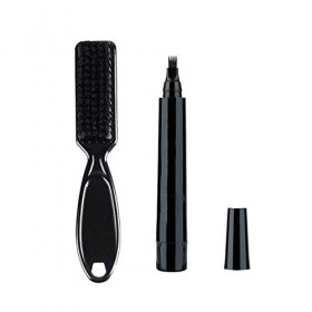 Beardfully Barbe Filler Pen - Pen Beard Barber Crayon Pinceau Homme Forme Mustache de réparation imperméable Long Lasting Cou