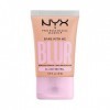 NYX Professional Makeup Fond de Teint Effet Flouté Bare With Me Blur, Couvrance Moyenne, Fini Mat Naturel, Niacinamide, Match