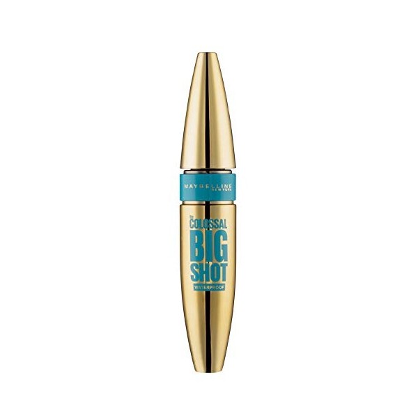 Maybelline New York Mascara Volume Waterproof VolumExpress The Colossal Big Shot Leather Black Waterproof 9.5ml