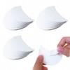 NITAIUN 150 Pcs Bouclier dOmbres à Paupières Protecteurs Fard à Paupières Maquillage Disposable Non-Woven Eye Patch pour Pré