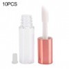 10 pcs 1.2 ml Lip Gloss Tube DIY Petit Rouge À Lèvres Tube Vide Lipgloss Bouteille Tube Cosmétique Conteneur avec Plug pour M