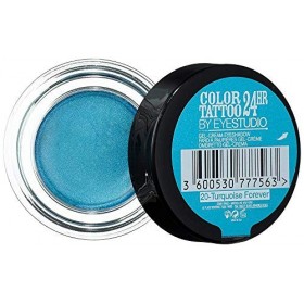 Maybelline Color Tattoo 24h Gel Ombre à Paupières en Crème 20 Turquoise Forever 4 g