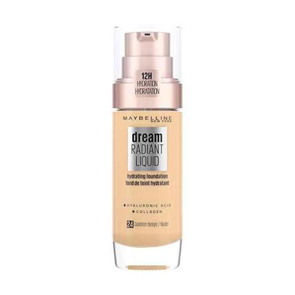 Maybelline New York - Fond de Teint soin hydratant - Dream Radiant liquid - Nude 24 - 30ml