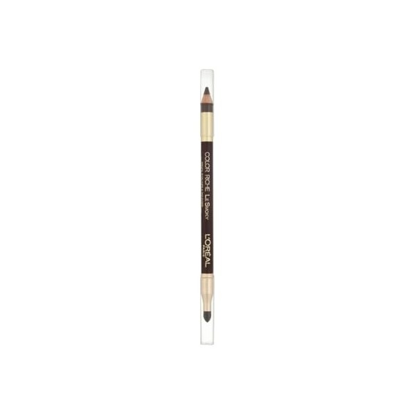 LOréal - Crayon Contour des Yeux & Estompe - Color Riche le Smoky - 204 Brown Fusion