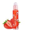 Fruity Roll On Lip Gloss, Huile à Lèvres Baume à Lèvres Brillants à Lèvres Fruits Transparente, Rouge à Lèvres Hydratant Roll