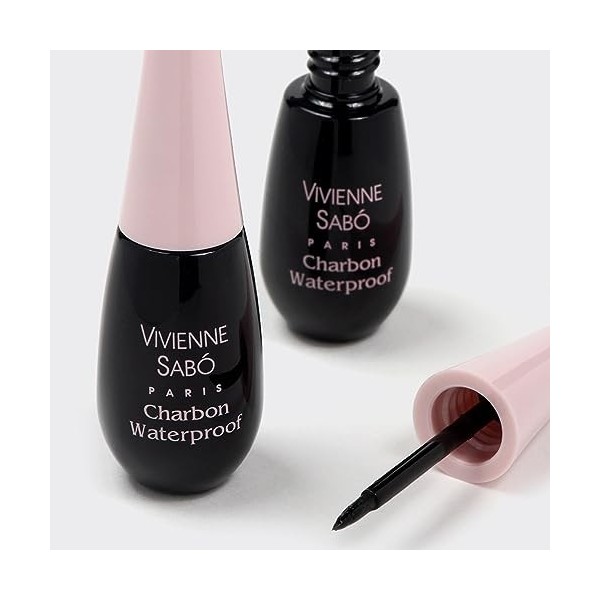 Vivienne Sabò Eyeliner liquide waterproof Noir Charbon 01