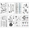  30 feuilles Tatouages Temporaires pour femme homme enfants, Imperméables Faux Tatouages Body Art Autocollants De Tatouage N