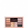 Maybelline New York Total Temptation Palette Fard à Paupières Yeux et Illuminant Visage, 8 Fards à Paupières aux Tons Pastel 