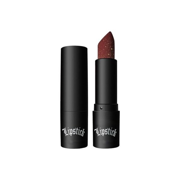 Rouge À Lèvres Paillettes Métalliques Couleurs Brillant 7 Coloré Longue Durée Pour Femmes Et Filles Multichrome Mat Couvrant