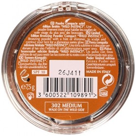 LOreal Glam Bronze Medium Walk on The Wild Side Instinct Poudre bronzante 7,5 g Numéro 302