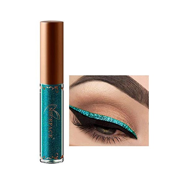 Liquide Eyeliner Glitter, Maquillage Shining Diamond Eye Liner Métallique Eyeliner Maquillage Des Yeux Cosmestics 9 