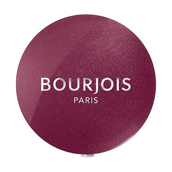 Bourjois - Ombre à paupières Petite Boîte Ronde - Facile à appliquer - Miroir intégré - Texture poudre crémeuse - 14 Berry be