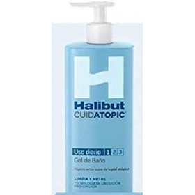 HALIBUT Pa Gel De Baño, 500 Gramo