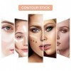 Contouring Maquillage,Concealer,Correcteur Stick de Contouring,Contouring Stick,Bâton Surligneur,Makeup Contouring,Correcteur