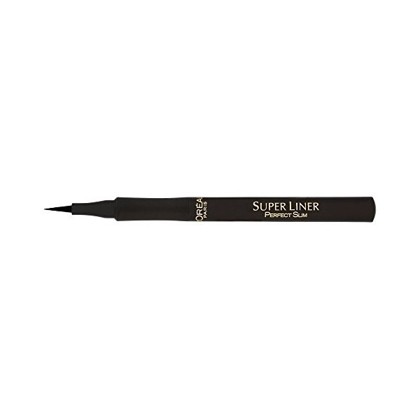 LOréal Paris Super Liner Perfect Slim Intense Black Eyeliner ultra-précis avec pointe en feutre spéciale et couleur intense 