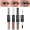 Erinde [3PCS] Liquid Glitter Matte Eyeshadow, Liquid Glitter Eyeliner and Matte Cream Eyeshadow 2 in 1, Quick Drying, Easy to