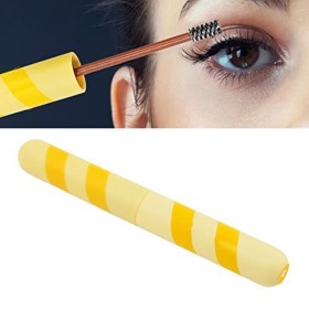 Mascara Imperméable à leau, Mascara à Paillettes Portable Sûr et Résistant aux Taches épaississant de Longue Durée pour Mari