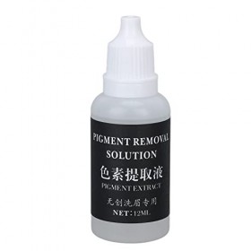 Liquide De Correction De Tatouage 12 ml Pour Le Maquillage, Élimination Des Taches De Rousseur Liquide De Correction Permanen