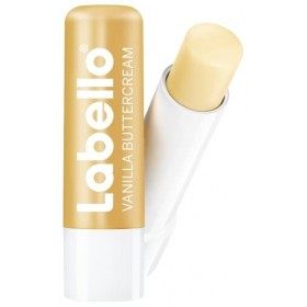 NIVEA Labello Vanilla Buttercream, 5,5 ml, Baume à lèvres enrichi en huiles naturelles, Soin des lèvres Hydratation longue du