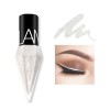 5 couleurs Liquid Glitter Shiny Eye Liners Cosmetics High Pigment Shimmer Sparkling Silver Metallic Eyeliner Coloré Nacré Lon