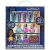 Townley Girl Disney Wish Kit de maquillage cosmétique scintillant pour filles avec brillant à lèvres autocollants pour vernis