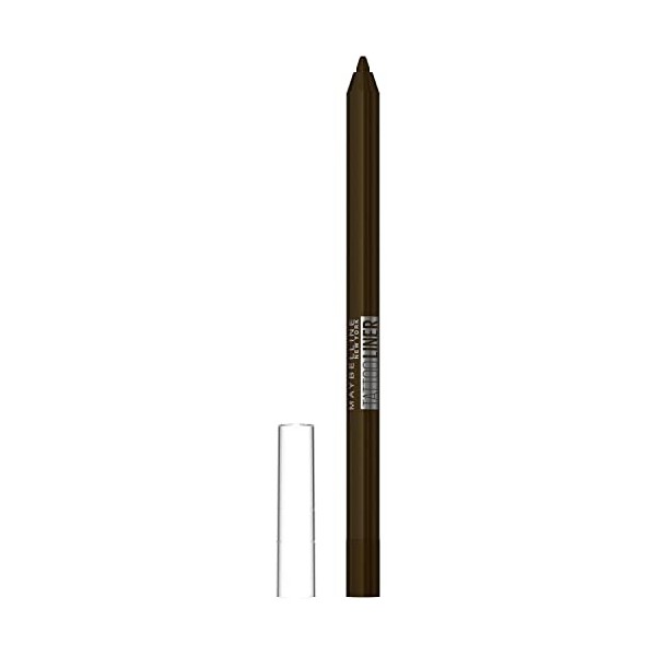 Maybelline New-York – Crayon Gel Effet Tatouage Yeux – Waterproof avec Tenue Extrême jusqu’à 36h – Tattoo Liner – Teinte : Ma