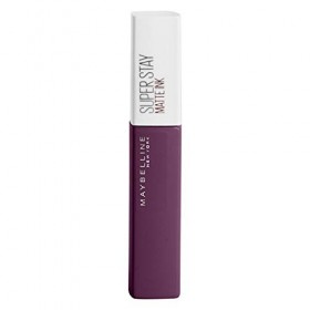 Maybelline New-York – Rouge à Lèvres Mat Liquide – Longue Tenue – Superstay Matte Ink – Teinte : Originator 110 , 5 ml