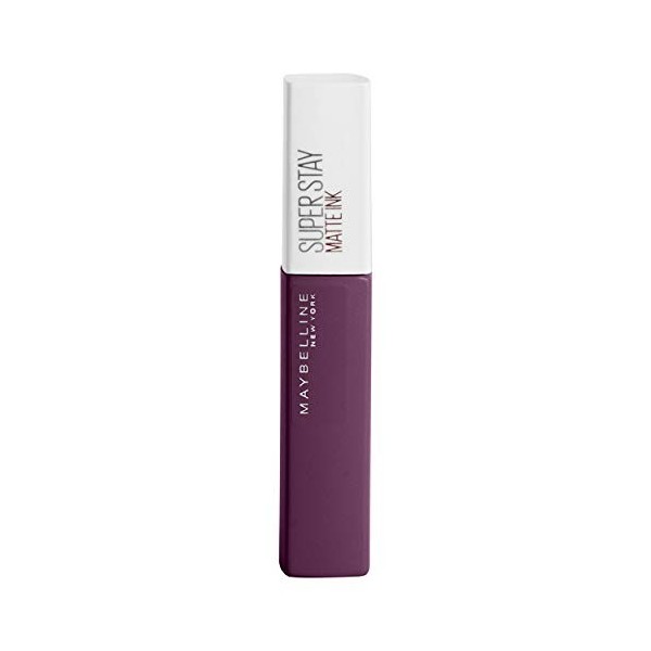 Maybelline New-York – Rouge à Lèvres Mat Liquide – Longue Tenue – Superstay Matte Ink – Teinte : Originator 110 , 5 ml