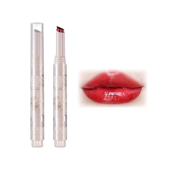 Rouge à lèvres Flortte Jelly,Flortte First Kiss Love Lipstick Hydratant Lip Glaze Florette Beauty Makeup Lip Pen,Flortte Nice...